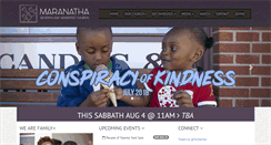 Desktop Screenshot of maranathamiami.com